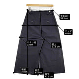 MARGARET HOWELL DENSE COTTON POPLIN PANTS 578-4143031 パンツ 24SS ネイビー レディース マーガレットハウエル【中古】6-0910G∞
