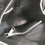 COMME des GARCONS フェイクレザーショルダー OL-K206 日本製 ショルダーバッグ ブラック レディース コムデギャルソン【中古】6-0731G♪