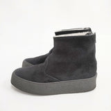 SANDERS ムートン Curling Boot サイズ5 ブーツ ブラック レディース サンダース【中古】6-0910T◎