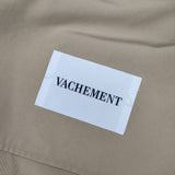 VACHEMENT ヴァシュモン リサイクルシェルタフタベスト 定価64900円 VK-13-100 ベスト ベージュ レディース【中古】6-0910M∞
