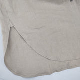 conte ヘンプバックスリットギャザーシャツ 8511-199-0016 長袖シャツ ベージュ レディース コンテ【中古】6-0910M∞