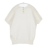 45R/45rpm ギマニットのTシャツ コットン 日本製 サイズ3 セーター ニット ホワイト レディース フォーティーファイブアールピーエム【中古】6-0818S△