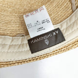 HELEN KAMINSKI ラフィア 中折れ 帽子 ハット ベージュ レディース ヘレンカミンスキー【中古】6-0722M◎