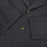 EEL Bakery Jacket COOLMAX E-24104 サイズS シアサッカー ベーカリー テーラードジャケット 24SS ネイビー メンズ イール【中古】6-0924M∞