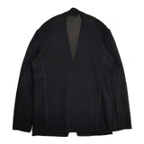 ISSEY MIYAKE MEN ME76-KD161 サイズ1 レーヨンナイロン テーラードジャケット ブラック メンズ イッセイミヤケ メン【中古】6-0924M∞