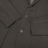 ISSEY MIYAKE MEN ME76-KD161 サイズ1 レーヨンナイロン テーラードジャケット ブラック メンズ イッセイミヤケ メン【中古】6-0924M∞