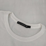 ISSEY MIYAKE MEN 未使用品 ME76-JK165 コットン サイズ2 日本製 クルーネック 長袖Ｔシャツ カットソー ロンＴ ホワイト メンズ イッセイミヤケ メン【中古】6-0912M∞