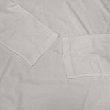 ISSEY MIYAKE MEN 未使用品 ME76-JK165 コットン サイズ2 日本製 クルーネック 長袖Ｔシャツ カットソー ロンＴ ホワイト メンズ イッセイミヤケ メン【中古】6-0912M∞