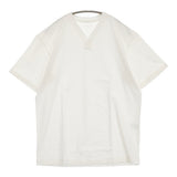 ISSEY MIYAKE MEN 未使用品 BIO-T Vネック ME06-JK163 サイズ3 半袖Ｔシャツ カットソー ホワイト メンズ イッセイミヤケ メン【中古】6-0829S♪