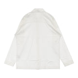 HOMME PLISSE ISSEY MIYAKE 未使用 JERSEY SHIRT サイズ2 HP46-JJ335 長袖シャツ 24SS ホワイト メンズ オム プリッセ イッセイミヤケ【中古】6-0804M♪