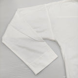 HOMME PLISSE ISSEY MIYAKE 未使用 JERSEY SHIRT サイズ2 HP46-JJ335 長袖シャツ 24SS ホワイト メンズ オム プリッセ イッセイミヤケ【中古】6-0804M♪