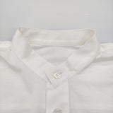 HOMME PLISSE ISSEY MIYAKE 未使用 JERSEY SHIRT サイズ2 HP46-JJ336 プルオーバー 長袖シャツ 24SS ホワイト メンズ オム プリッセ イッセイミヤケ【中古】6-0804M♪