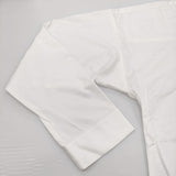 HOMME PLISSE ISSEY MIYAKE 未使用 JERSEY SHIRT サイズ2 HP46-JJ336 プルオーバー 長袖シャツ 24SS ホワイト メンズ オム プリッセ イッセイミヤケ【中古】6-0804M♪