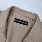 ISSEY MIYAKE MEN ME03FD044 コットン サイズ2 日本製 テーラードジャケット ベージュ メンズ イッセイミヤケ メン【中古】6-0912M∞