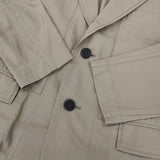 ISSEY MIYAKE MEN ME03FD044 コットン サイズ2 日本製 テーラードジャケット ベージュ メンズ イッセイミヤケ メン【中古】6-0912M∞