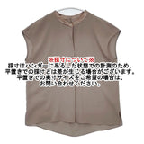 NOLLEY'S sophi ノースリーブ ポリエステル プルオーバー ブラウス シャツ グレージュ レディース ノーリーズソフィ【中古】6-0826S∞