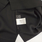 COUP DE CHANCE ポリエステル プルオーバー 半袖 ブラウス シャツ ブラック レディース クード・シャンス【中古】6-0826S∞