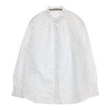DRESSTERIOR スタンドフリルネックブラウス 定価15400円 ブラウス シャツ ホワイト レディース ドレステリア【中古】6-1012M∞