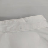 Morris&Sons バックギャザーバンドカラーシャツ 定価19800円 G22S-104 日本製 半袖シャツ オフホワイト レディース モリスアンドサンズ【中古】6-0826S∞