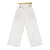 MICA & DEAL 新品 バギーライクワイドパンツ サイズ38 定価23100円 0126103014 パンツ 26SS ホワイト レディース マイカ＆ディール【中古】6-0806G♪