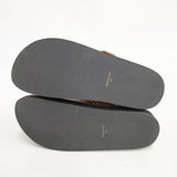 23区 バックルフッドベッドサンダル 23.5cm 定価16940円 サンダル キャメル レディース ニジュウサンク【中古】6-0722S◎