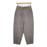 ARTS&SCIENCE コットンリネンパンツ 0221-L301G-1137 日本製 サイズ1 パンツ 22SS グレー レディース アーツ&サイエンス【中古】6-0910M∞
