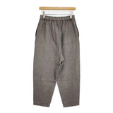 ARTS&SCIENCE コットンリネンパンツ 0221-L301G-1137 日本製 サイズ1 パンツ 22SS グレー レディース アーツ&サイエンス【中古】6-0910M∞
