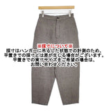 ARTS&SCIENCE コットンリネンパンツ 0221-L301G-1137 日本製 サイズ1 パンツ 22SS グレー レディース アーツ&サイエンス【中古】6-0910M∞