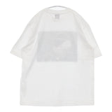 pot and tea デジタルプリント フォトプリント うさぎ コットン 日本製 サイズF 半袖Ｔシャツ カットソー ホワイト レディース ポットアンドティー【中古】6-0818S△