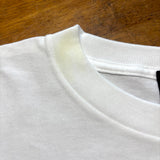 pot and tea デジタルプリント フォトプリント うさぎ コットン 日本製 サイズF 半袖Ｔシャツ カットソー ホワイト レディース ポットアンドティー【中古】6-0818S△
