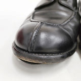 Le Yucca's KARENA Uチップシューズ レースアップドレスシューズ ヒール 37 1/2 シューズ・靴 クロ レディース レユッカス【中古】6-0722G◎