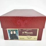 Le Yucca's KARENA Uチップシューズ レースアップドレスシューズ ヒール 37 1/2 シューズ・靴 クロ レディース レユッカス【中古】6-0722G◎