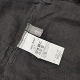 nest Robe リネンボタンルーズベスト 定価26400円 01253-1125 ベスト 25AW チャコールグレー レディース ネストローブ【中古】6-0930M∞