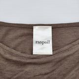 raspail Comfortable Tシャツ 定価30800円 RB-276 リネン ドルマンスリーブ プルオーバー カットソー 26SS ブラウン レディース ラスパイユ【中古】6-0806M♪