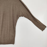 raspail Comfortable Tシャツ 定価30800円 RB-276 リネン ドルマンスリーブ プルオーバー カットソー 26SS ブラウン レディース ラスパイユ【中古】6-0806M♪