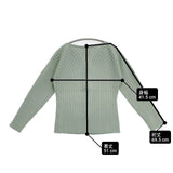 Sybilla 新品 コラソンコットンリブカーディガン 定価29000円 カーディガン ライトグリーン レディース シビラ【中古】6-1012M∞