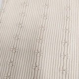 Sybilla 新品 ドットアイレットニットプルオーバー 定価23000円 GBFDJ-03230 サイズM ニット ベージュ レディース シビラ【中古】6-0906M◎