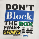 GOOD ROCK SPEED NYC BLOCK コットン サイズM 製品洗い 半袖Ｔシャツ カットソー ホワイト レディース グッドロックスピード【中古】6-0826S∞