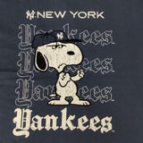 JOURNAL STANDARD relume/PEANUTS MLB ヤンキース 半袖Ｔシャツ カットソー 25SS ネイビー メンズ ジャーナルスタンダードレリューム/ピーナッツ【中古】6-0826S∞