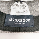 McGregor 新品 軽量中折れハット 定価13200円 111506104 帽子 ハット グレー メンズ マックレガー【中古】6-0722M◎