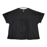 オオカミとフクロウ オオカミと今宵、月の丘でTシャツ 定価8030円 PO-26079 カットソー ブラック レディース オオカミとフクロウ【中古】6-0806S♪