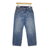 Levi's LeVIS PReMIUM 501'90s 加工 W26L26 デニムパンツ ブルー レディース リーバイス【中古】6-1012G∞