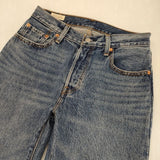 Levi's LeVIS PReMIUM 501'90s 加工 W26L26 デニムパンツ ブルー レディース リーバイス【中古】6-1012G∞