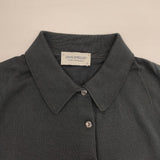 JOHN SMEDLEY 半袖 ニットポロ シーアイランドコットン ポロシャツ ネイビー レディース ジョンスメドレー【中古】6-0826S∞