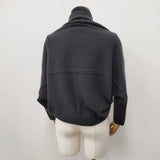 evam eva E203K100 wool camel bolero ウールキャメルボレロ ニットカーディガン 羽織り カーディガン チャコールグレー レディース エヴァムエヴァ【中古】6-1005T◎