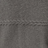 evam eva E203K100 wool camel bolero ウールキャメルボレロ ニットカーディガン 羽織り カーディガン チャコールグレー レディース エヴァムエヴァ【中古】6-1005T◎