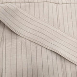 IENA ＆NAVY Vネックオールインワン サイズ38 定価36300円 ストライプ オールインワン ツナギ 25SS ベージュ レディース イエナ【中古】6-0806M♪