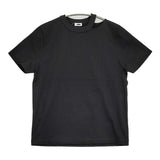 H BEAUTY&YOUTH コットンハイゲージカットオフTシャツ 定価13970円 半袖Ｔシャツ カットソー 25SS ブラック レディース エイチビューティアンドユース【中古】6-0806S♪