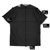H BEAUTY&YOUTH コットンハイゲージカットオフTシャツ 定価13970円 半袖Ｔシャツ カットソー 25SS ブラック レディース エイチビューティアンドユース【中古】6-0806S♪