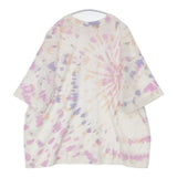 Ron Herman タイダイ 半袖Ｔシャツ カットソー ホワイト マルチカラー レディース ロンハーマン【中古】6-0826S∞